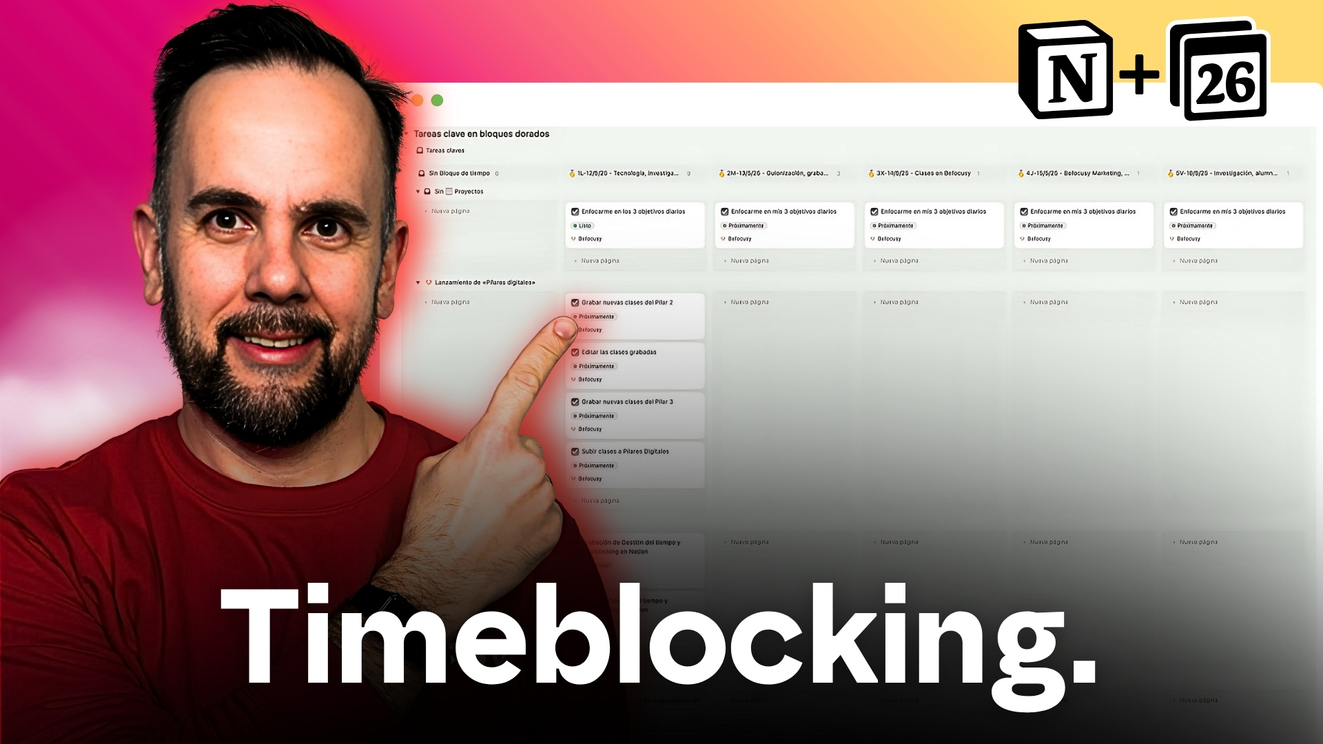 Timeblocking en Notion