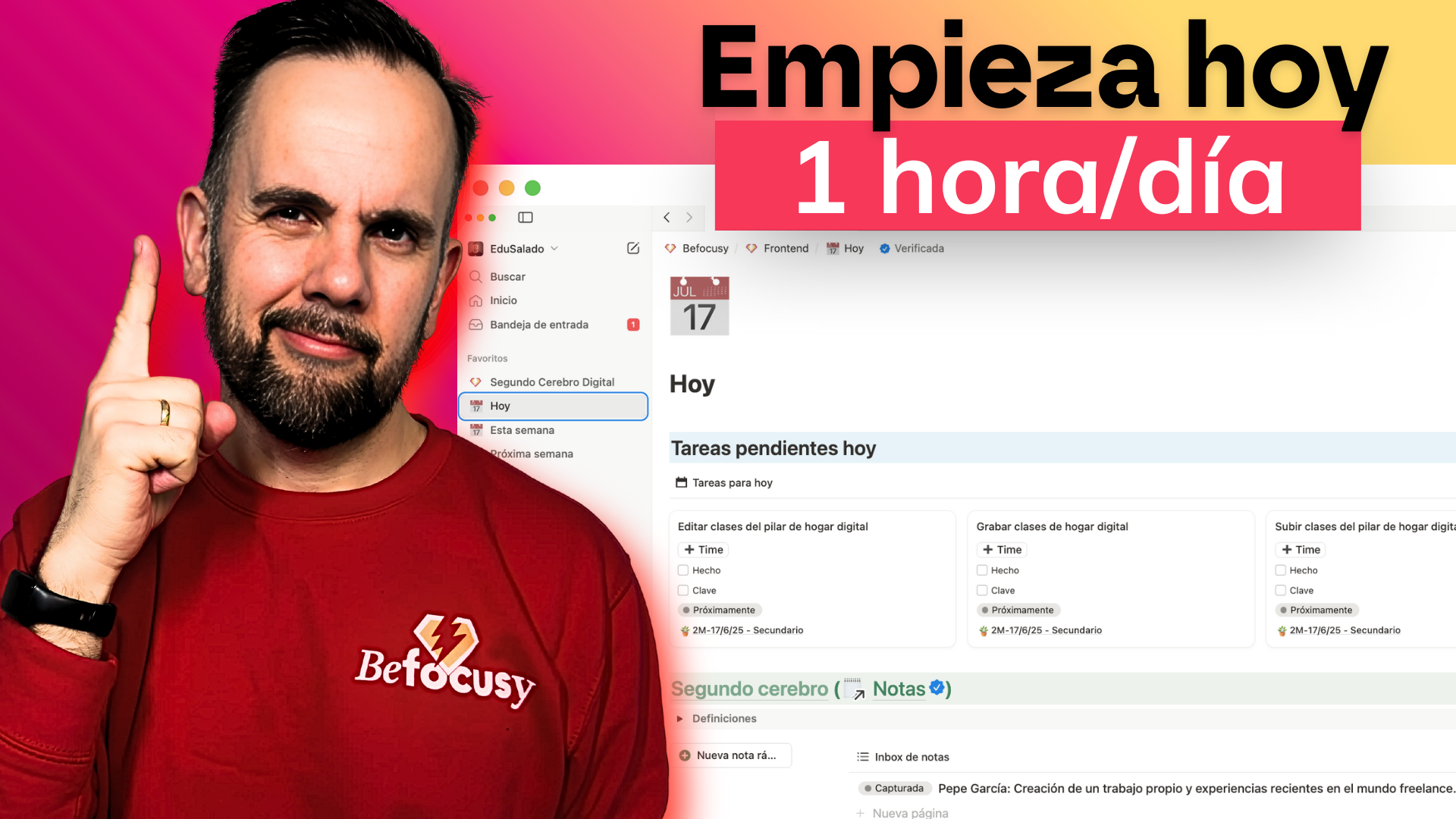 Haz Más en 1 Mes Que Otros Emprendedores en 12 Usando Notion