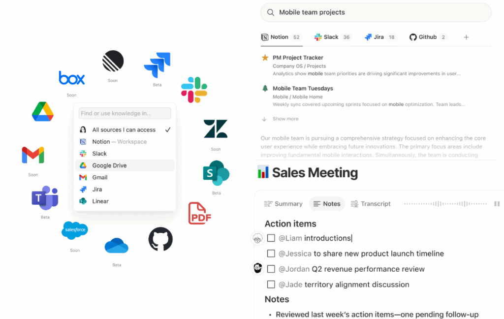 Notion IA para el trabajo
