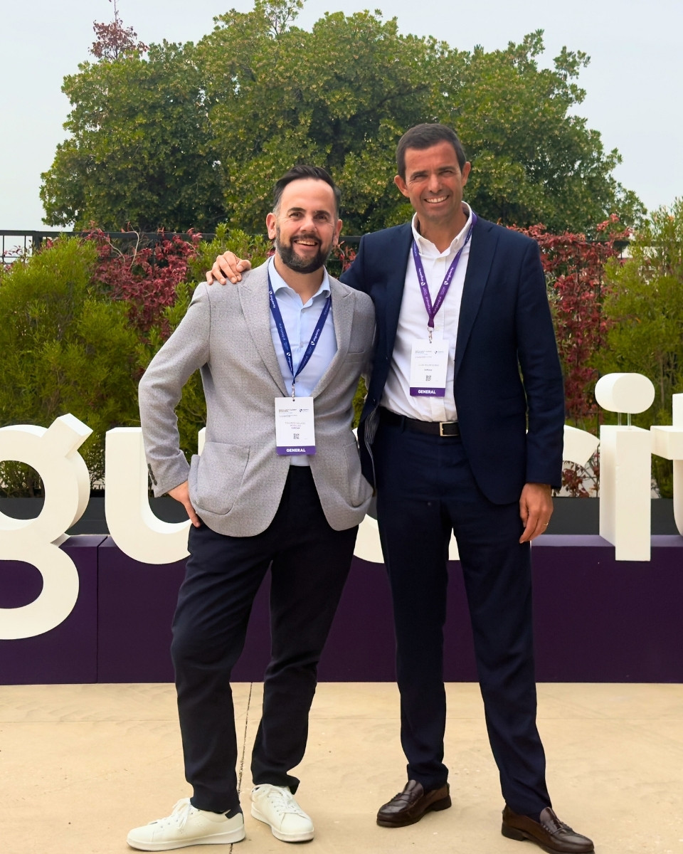 Edu, creador de Befocusy, junto a su socio Lluís