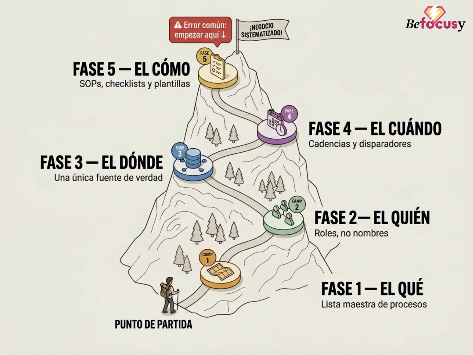 La guía definitiva para sistematizar tu negocio con Notion 1 5 fases para sistematizar tu negocio en Notion